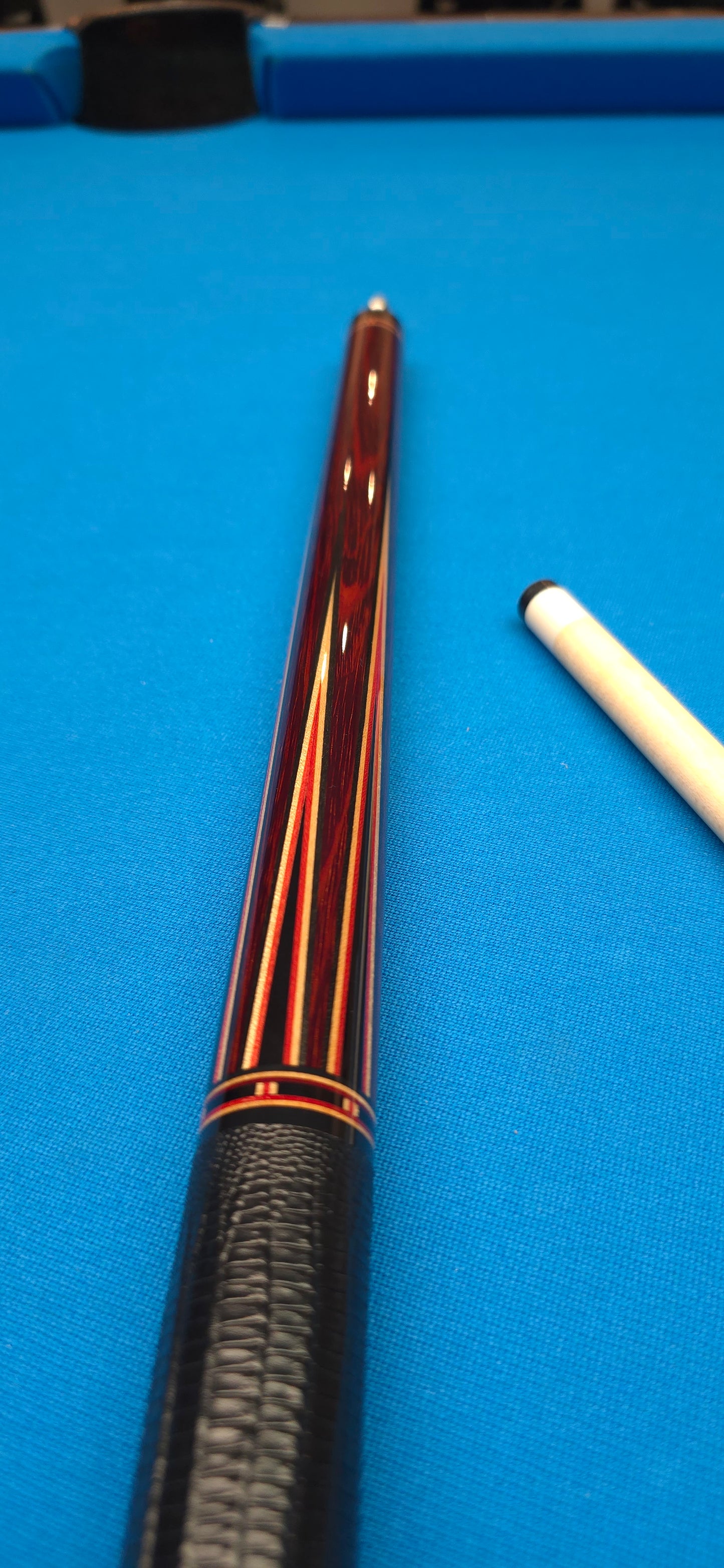 Precision Inlayed No. 5 – Cocobolo & Ebony with Orange Inlay