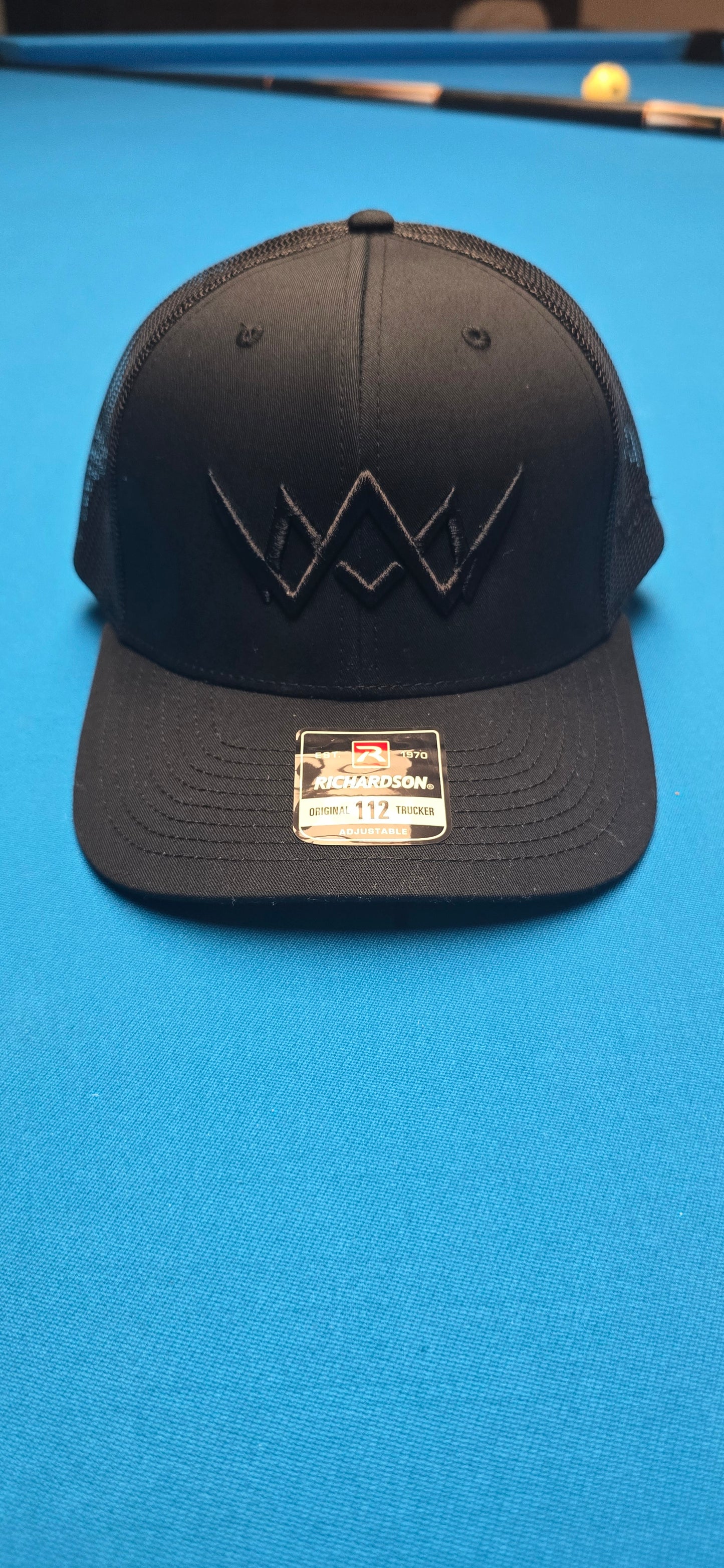 Precision Snapback Black on Black