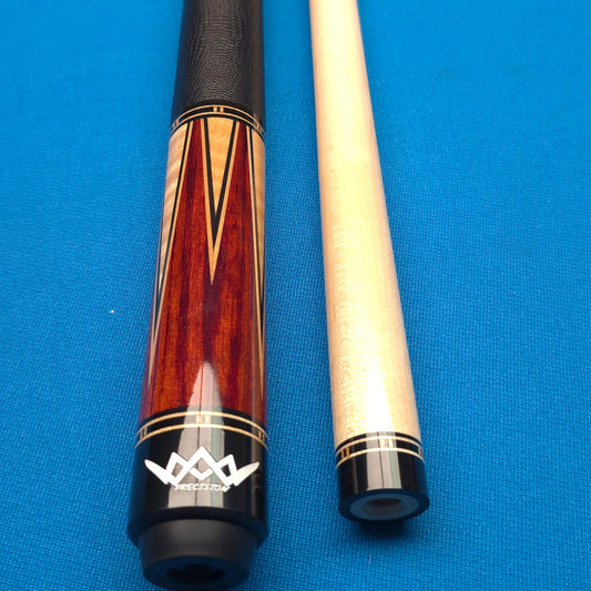 Precision Inlayed No. 6 – Cocobolo & Curly Maple with Ebony Joint