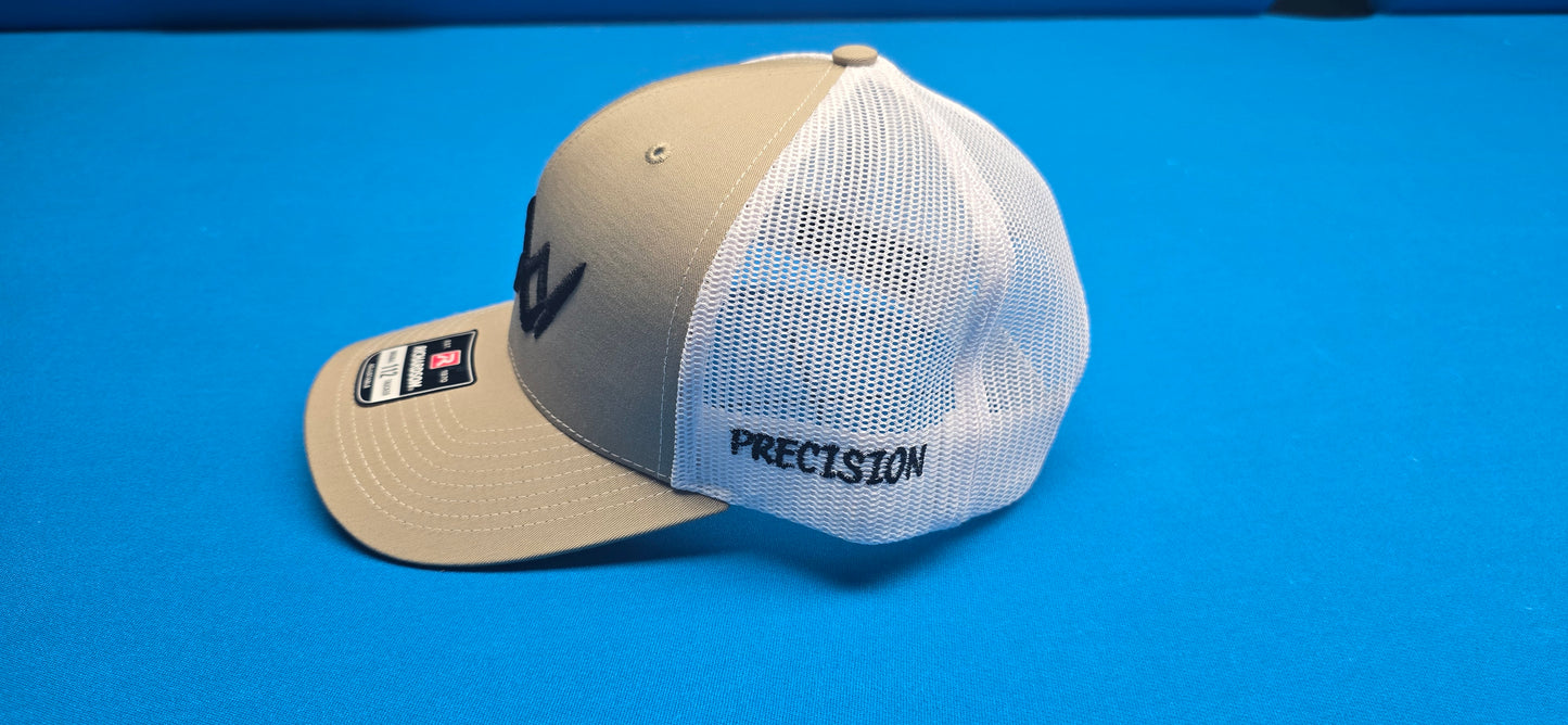 Precision Snapback Gold on White