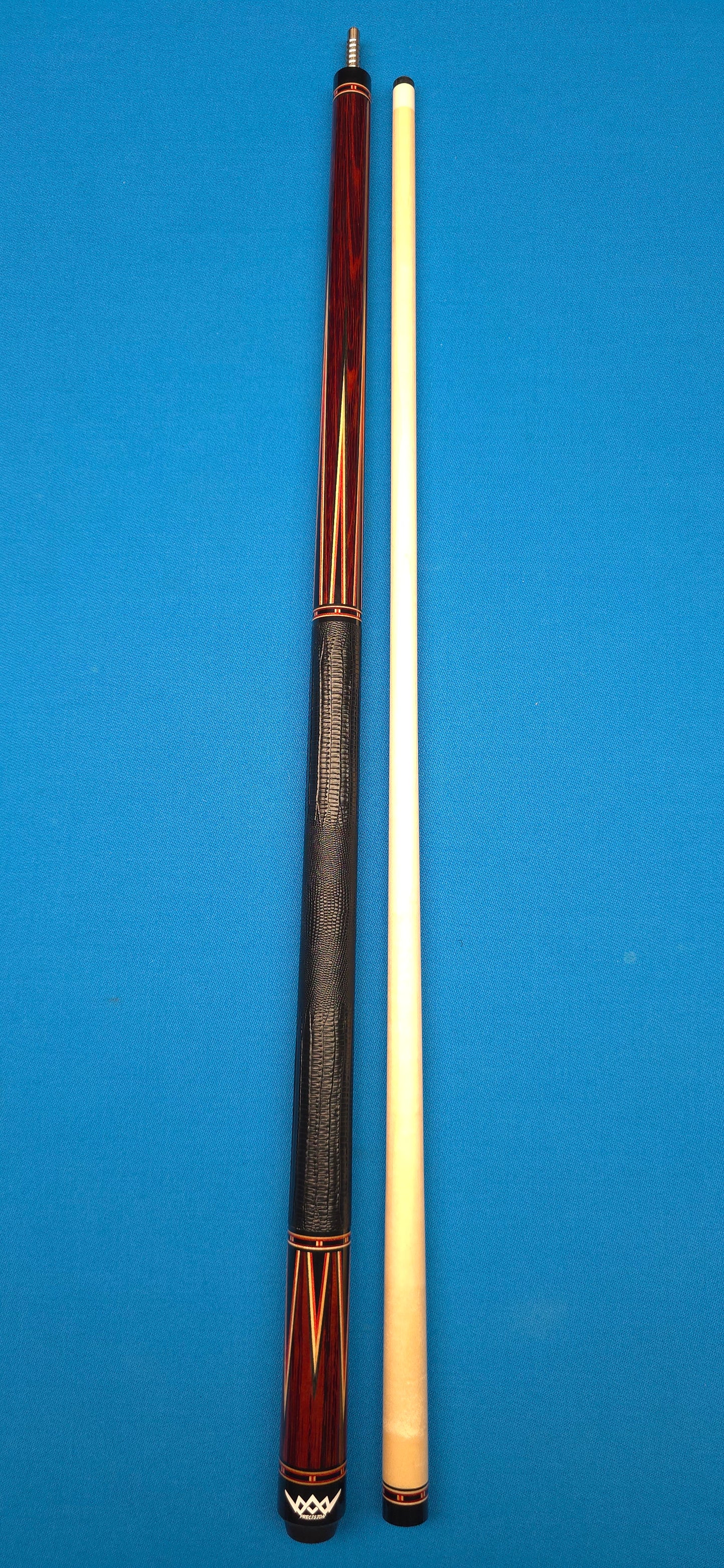 Precision Inlayed No. 5 – Cocobolo & Ebony with Orange Inlay