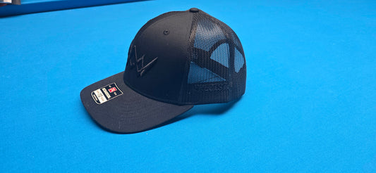 Precision Snapback Black on Black