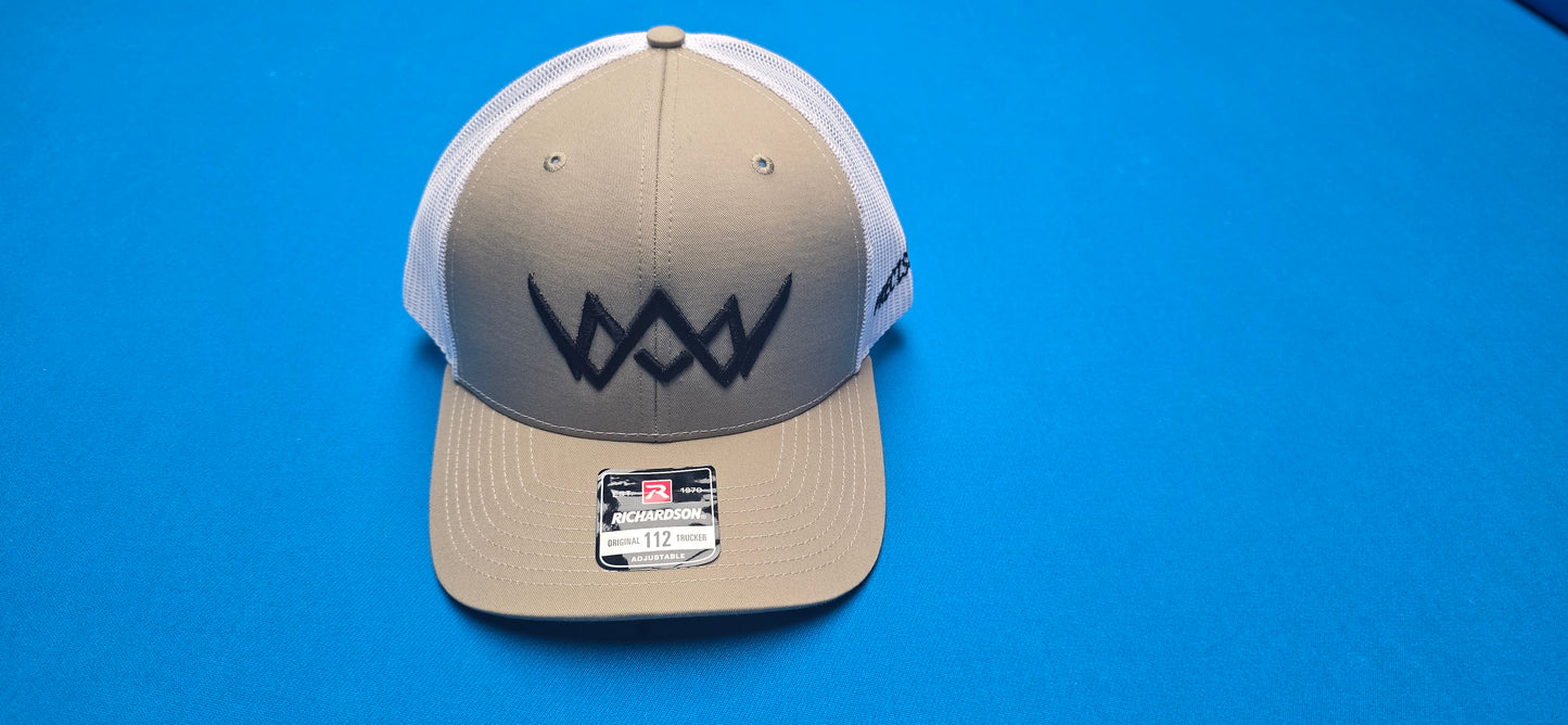 Precision Snapback Gold on White
